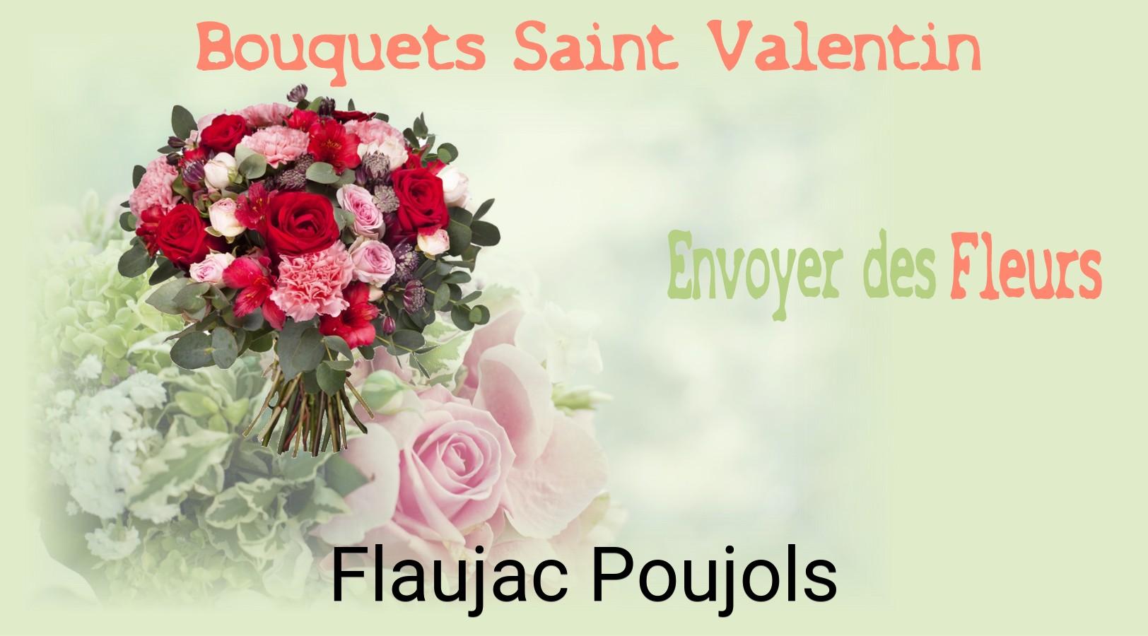 Roses de Saint-Valentin livrées à Flaujac-Poujols
